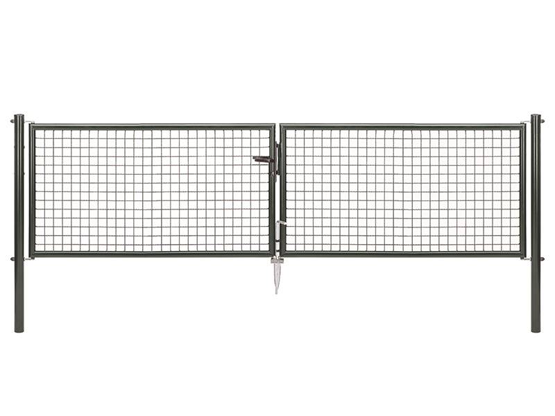 Gust. Alberts GmbH & Co. KG Gartentor zweiflügelig anthrazit RAL 7016, 750 mm von Gust. Alberts GmbH & Co. KG