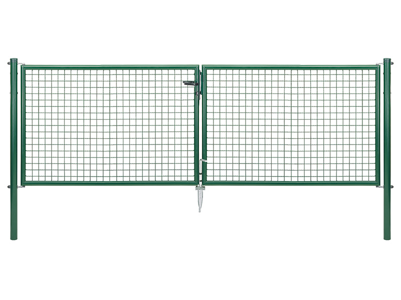 Gust. Alberts GmbH & Co. KG Gartentor zweiflügelig grün RAL 6005, 3.000 mm x 1.000 mm Gust. Alberts GmbH & Co. KG Gartentor zweiflügelig grün RAL 6005, 3.000 mm x 1.000 mm von Gust. Alberts GmbH & Co. KG