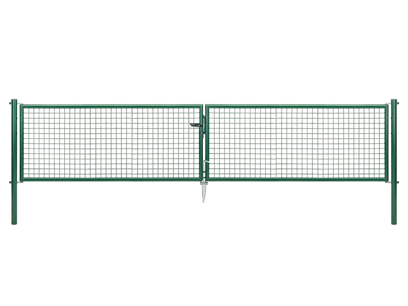 Gust. Alberts GmbH & Co. KG Gartentor zweiflügelig grün RAL 6005, 4.000 mm x 750 mm Gust. Alberts GmbH & Co. KG Gartentor zweiflügelig grün RAL 6005, 4.000 mm x 750 mm von Gust. Alberts GmbH & Co. KG