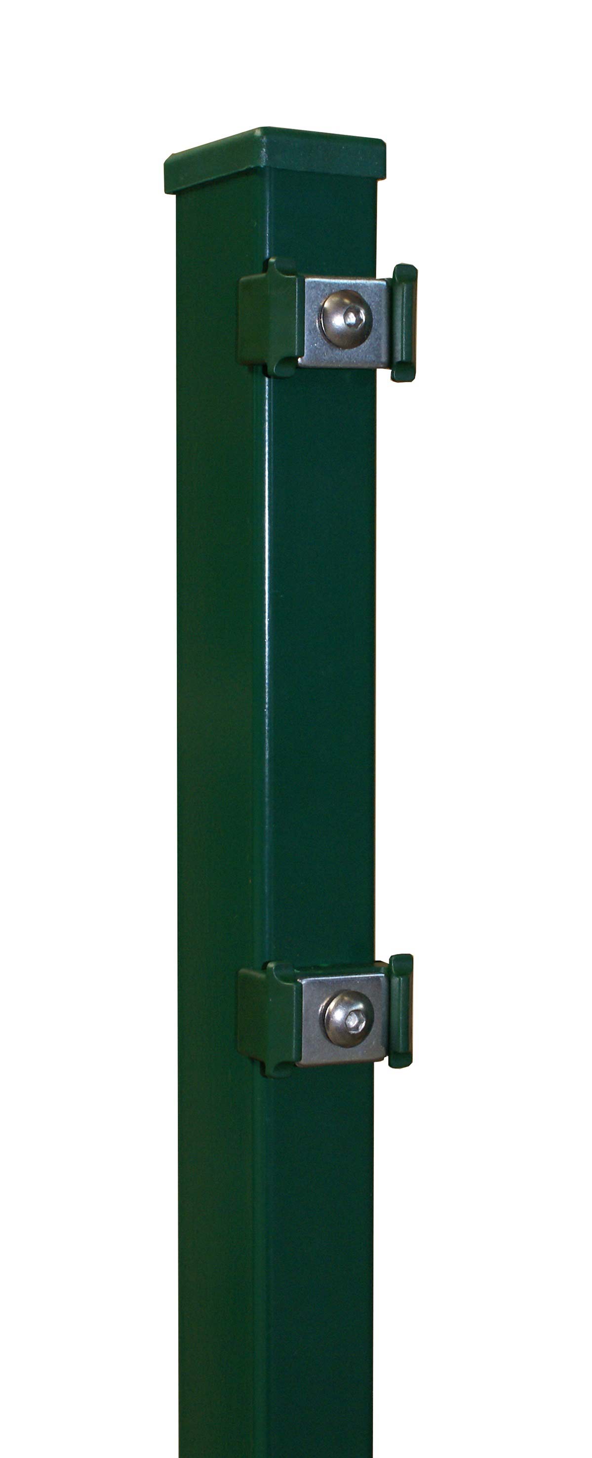 MR-Shop Pfosten grün RAL 6005 zum Einbetonieren, Klemmhalter, Moosgrün, 630 mm MR-Shop Pfosten grün RAL 6005 zum Einbetonieren, Klemmhalter, Moosgrün, 630 mm von MR-Shop