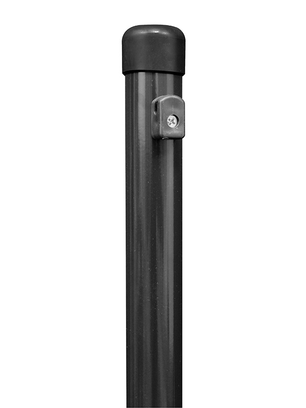 Gust. Alberts GmbH & Co. KG Zaunpfosten anthrazit RAL 7016 für Maschendrahtzaun,  1.500 mm von Gust. Alberts GmbH & Co. KG