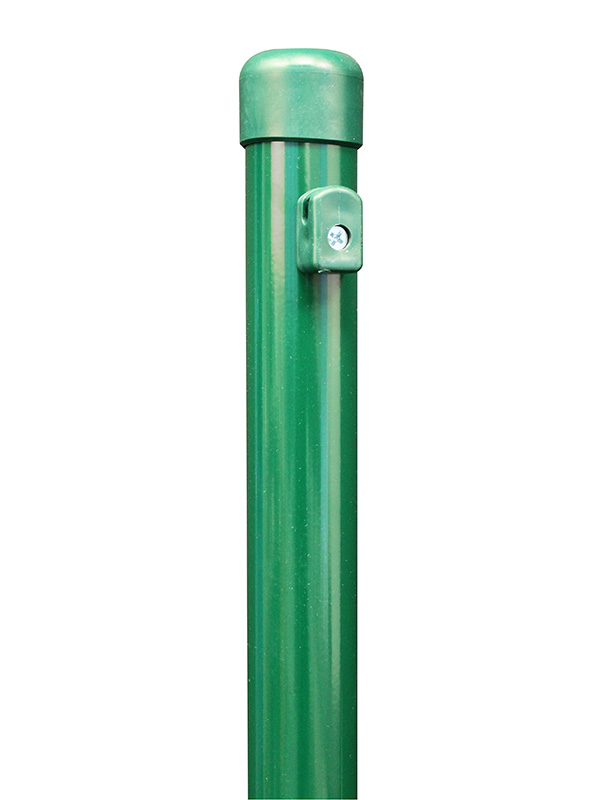 Gust. Alberts GmbH & Co. KG Zaunpfosten grün RAL 6005 für Maschendrahtzaun,  1.250 mm von Gust. Alberts GmbH & Co. KG