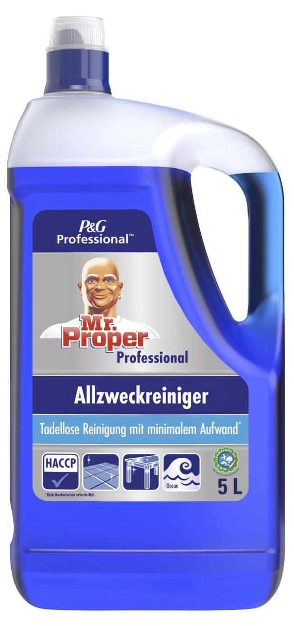 MR. PROPER Professional Allzweckreiniger Ocean 5,00 l MR. PROPER Professional Allzweckreiniger Ocean 5,00 l von MR. PROPER Professional
