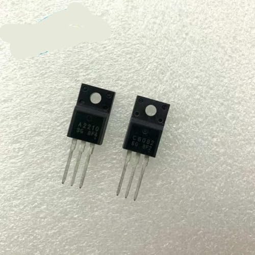 MRHZKE Transistor 20Sets TO-220 2SA2210 2SC6082 kompatibel mit verschiedenen Drucker-Motherboards wie L1300 L1800 L4160 T50 L800 L805 von MRHZKE