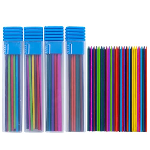 36 × 4 Box 2,0 mm Bleistiftminen, mechanische Nachfüllungen, 12 Farben, Zeichnen, Malen, Kunst, Bastelbedarf, Malen, Skizzieren, vorgespitzt von MROOFUL