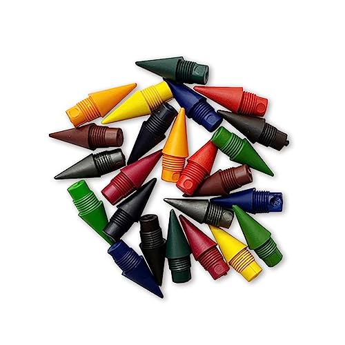 MROOFUL 36 Stück Multicolor Inkness Bleistift nachfüllbare Spitzen Austauschbare Graphit Nib für Everlasting Pencil Art Student Drafting Writing Supply von MROOFUL