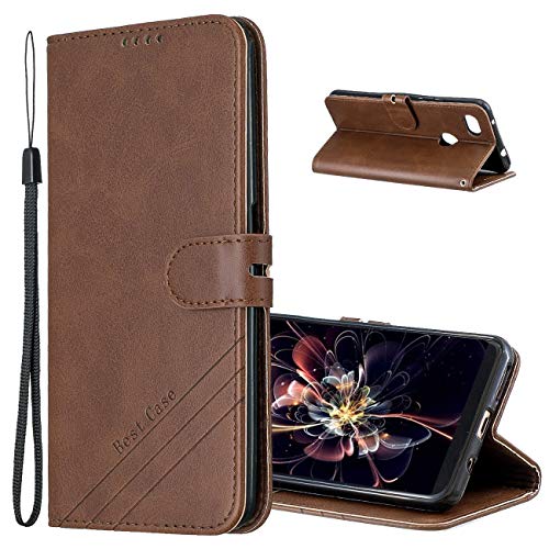 MRSTER Hülle für Google Pixel 3a XL, Vintage Dünne Handyhülle mit Standfunktion Kartenfächern Premium PU-Leder Tasche Flip Schutzhülle Kompatibel mit Google Pixel 3a XL. HX Retro Brown MRSTER Hülle für Google Pixel 3a XL, Vintage Dünne Handyhülle mit Standfunktion Kartenfächern Premium PU-Leder Tasche Flip Schutzhülle Kompatibel mit Google Pixel 3a XL. HX Retro Brown von MRSTER