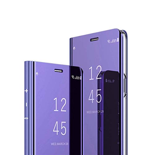 MRSTER Samsung Galaxy A71 Spiegel-Schutzhülle mit Klappdeckel, Spiegel Smart View Standing 360 ° Schutzhülle für Samsung Galaxy A71, Flip Mirror: Violett MRSTER Samsung Galaxy A71 Spiegel-Schutzhülle mit Klappdeckel, Spiegel Smart View Standing 360 ° Schutzhülle für Samsung Galaxy A71, Flip Mirror: Violett von MRSTER