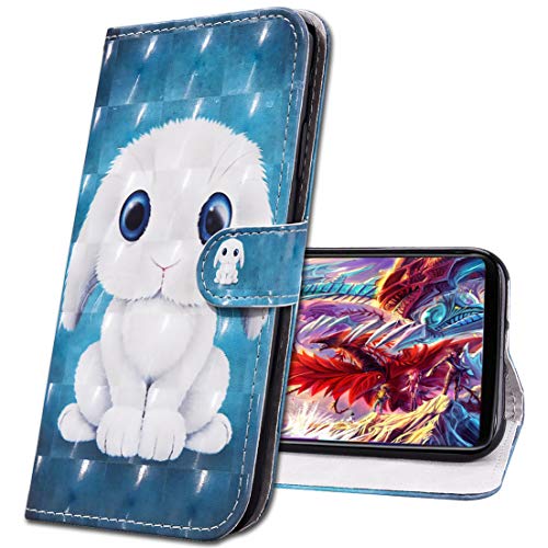 MRSTER Sony Xperia L4 Handytasche, Leder Schutzhülle Brieftasche Hülle Flip Case 3D stoßfest Cover Stylish PU Tasche Schutzhülle Handyhüllen für Sony Xperia L4. CY Cute Rabbit MRSTER Sony Xperia L4 Handytasche, Leder Schutzhülle Brieftasche Hülle Flip Case 3D stoßfest Cover Stylish PU Tasche Schutzhülle Handyhüllen für Sony Xperia L4. CY Cute Rabbit von MRSTER