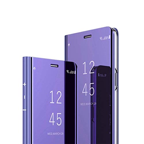 MRSTER iPhone 11 Spiegel-Schutzhülle mit Klappdeckel, Mirror Smart View Standing 360° Schutz Schutzhülle für Apple iPhone 11 6,1 Zoll 2019. Flip Mirror: Violett MRSTER iPhone 11 Spiegel-Schutzhülle mit Klappdeckel, Mirror Smart View Standing 360° Schutz Schutzhülle für Apple iPhone 11 6,1 Zoll 2019. Flip Mirror: Violett von MRSTER