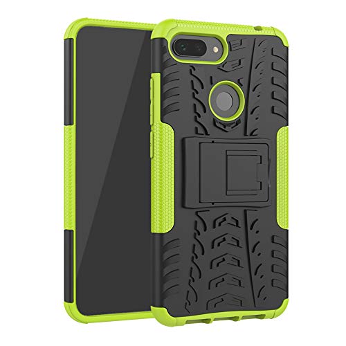 MRSTERUS Schutzhülle für Xiaomi Mi 8 Lite, Xiaomi Mi 8 Lite, Premium-Schutzhülle, bunt, bemalt, robuste Handyhülle für Xiaomi Mi 8 Lite, LD:Green von MRSTERUS