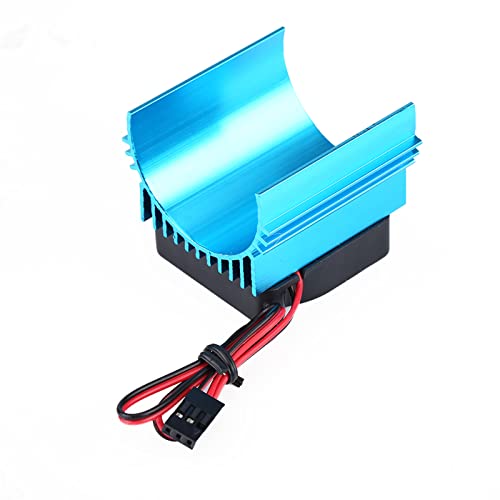 Universal Kühlflossen -Set Kühlkörper mit Lüfter Hoher Leistung Effiziente Wärmeabteilung für 1/10 RC -Auto 4074/4274/1515 Motor Motor Metall ABS 45mm Universal Kühlflossen -Set Kühlkörper mit Lüfter Hoher Leistung Effiziente Wärmeabteilung für 1/10 RC -Auto 4074/4274/1515 Motor Motor Metall ABS 45mm von MRSTORY
