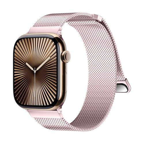 MRVOEBC Edelstahl Armband Kompatibel mit Apple Watch Ultra 49mm 46mm 45mm 44mm 42mm 41mm 40mm 38mm, Magnetisch Ersatzarmbänder Kompatibel mit iWatch Series 10/9/8/7/6/5/4/3/2/1/SE MRVOEBC Edelstahl Armband Kompatibel mit Apple Watch Ultra 49mm 46mm 45mm 44mm 42mm 41mm 40mm 38mm, Magnetisch Ersatzarmbänder Kompatibel mit iWatch Series 10/9/8/7/6/5/4/3/2/1/SE von MRVOEBC