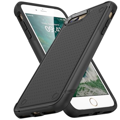 MRVOEBC Retro Punkt Muster Hülle Kompatibel mit iPhone 7 Plus / 8 Plus, Eingebaute Airbag-Polsterung in Allen Ecken, Anti-Kratzen und Anti-Fingerabdruck Handyhülle MRVOEBC Retro Punkt Muster Hülle Kompatibel mit iPhone 7 Plus / 8 Plus, Eingebaute Airbag-Polsterung in Allen Ecken, Anti-Kratzen und Anti-Fingerabdruck Handyhülle von MRVOEBC