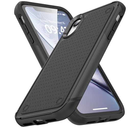 MRVOEBC Retro Punkt Muster Hülle Kompatibel mit iPhone XR, Eingebaute Airbag-Polsterung in Allen Ecken, Anti-Kratzen und Anti-Fingerabdruck Handyhülle MRVOEBC Retro Punkt Muster Hülle Kompatibel mit iPhone XR, Eingebaute Airbag-Polsterung in Allen Ecken, Anti-Kratzen und Anti-Fingerabdruck Handyhülle von MRVOEBC