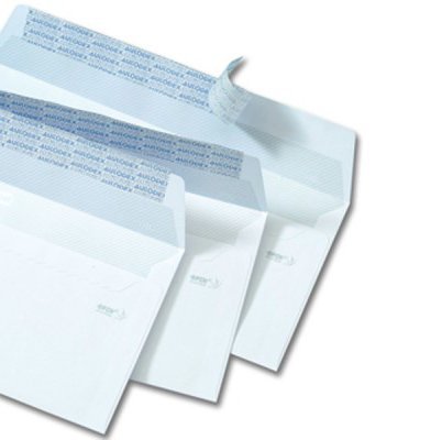 Sam - Umschlag aus Silikon, 90 g, 190 x 250 mm, Box mit 250 Briefumschlägen von MSA