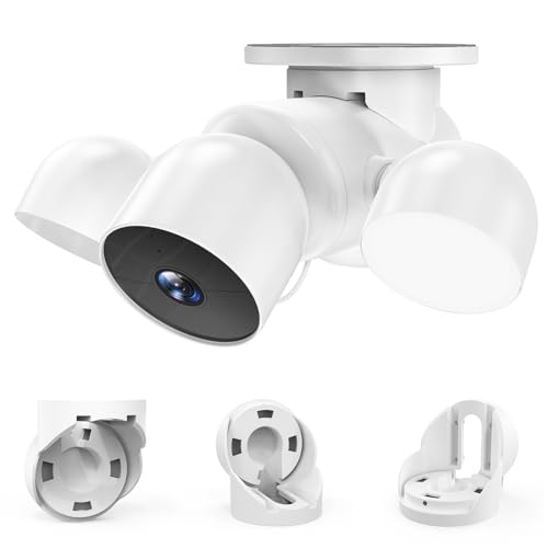 MSAFF Traufhalterung für Google Nest Cam mit Flutlicht Außenkamera - ABS Stabilität Schutzhülle Google Nest Flutlicht Kamera Outdoor Traufhalterung MSAFF Traufhalterung für Google Nest Cam mit Flutlicht Außenkamera - ABS Stabilität Schutzhülle Google Nest Flutlicht Kamera Outdoor Traufhalterung von MSAFF