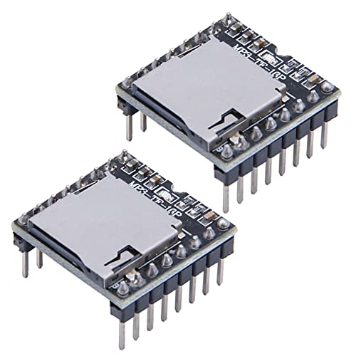 MSCHENZW 2X Df Spieler Mini Mp3 Spieler Modul für Schwarz von MSCHENZW