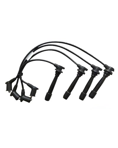 MSDDWL Kupferkern Hochspannungspaket Zündkabel Automobilzylinderkabel Zündspule 27501-23A00 Zündkerzenstecker von MSDDWL