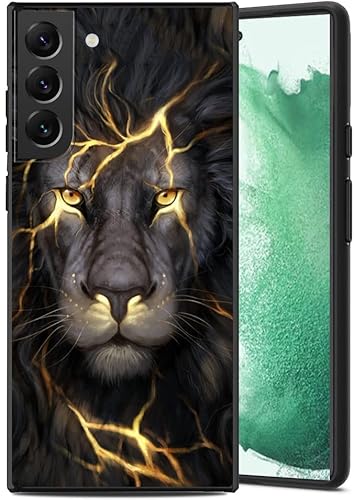 MSEAANBK Kompatibel mit Samsung Galaxy S22 Hülle, cooles Lightning-Löwen-ästhetisches Muster-Design, Ganzkörperschutz, stoßfeste Schutzhülle für Samsung Galaxy S22 5G 6,1 Zoll MSEAANBK Kompatibel mit Samsung Galaxy S22 Hülle, cooles Lightning-Löwen-ästhetisches Muster-Design, Ganzkörperschutz, stoßfeste Schutzhülle für Samsung Galaxy S22 5G 6,1 Zoll von MSEAANBK