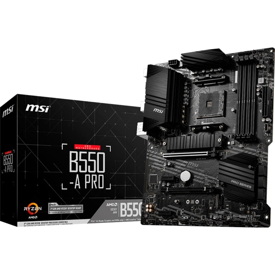 B550-A PRO, Mainboard von MSI