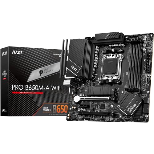 MB MSI AMD AM5 PRO B650M-A WIFI von MSI