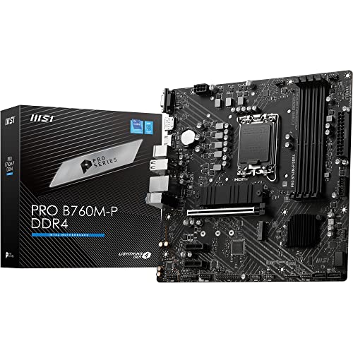 MB MSI Intel 1700 PRO B760M-P DDR4 von MSI