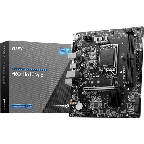 MB MSI Intel 1700 PRO H610M-E DDR5 von MSI