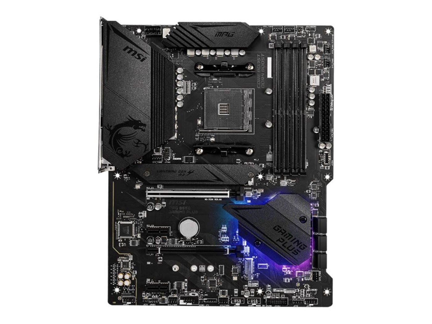 MSI 7C56-003R MPG B550 GAMING PLUS Mainboard von MSI