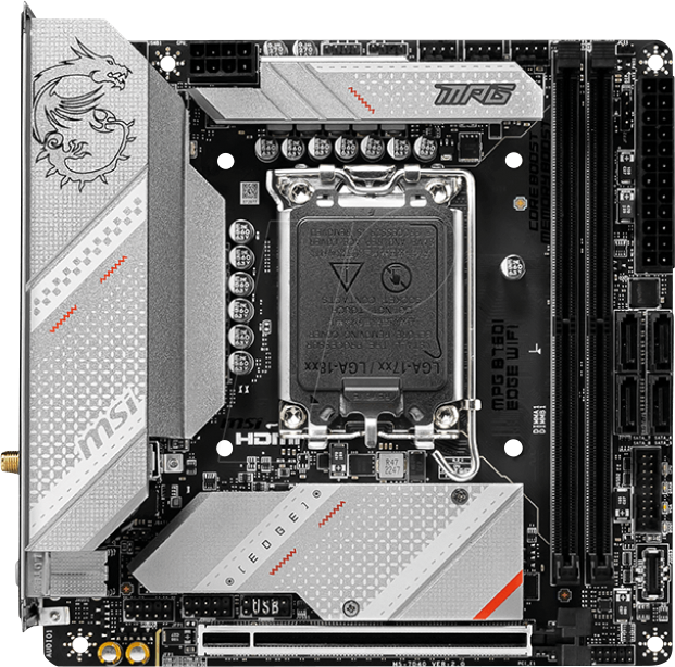 MSI 7D40-005R - MSI MPG B760I EDGE WIFI (1700) von MSI
