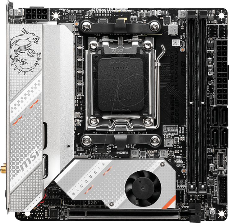 MSI 7D73-001R - MSI MPG B650I Edge WIFI (AM5) von MSI