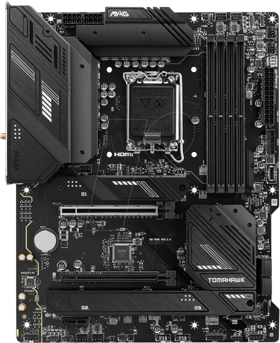 MSI 7D96-003R - MSI MAG B760 TOMAHAWK WIFI (1700) von MSI