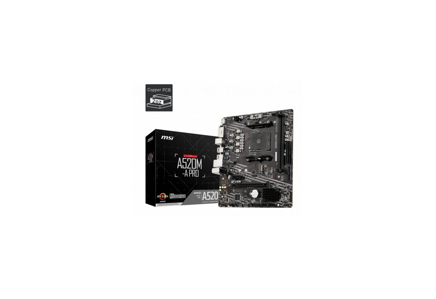 MSI A520M-A PRO Mainboard von MSI