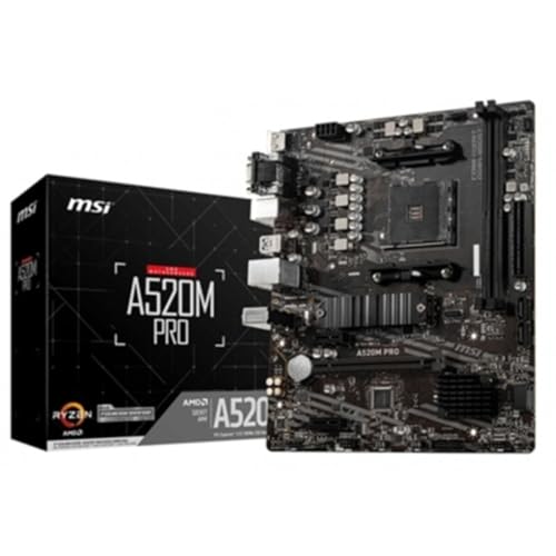MSI A520M PRO AMD Socket AM4 DDR4 Micro ATX MSI A520M PRO AMD Socket AM4 DDR4 Micro ATX von MSI