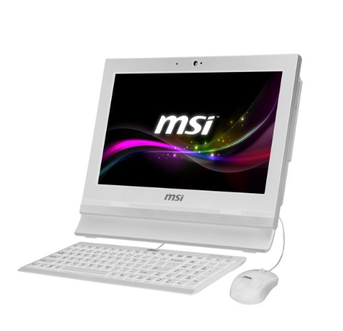 MSI AP1622-002XEU All-in-One 15 Zoll (38,10 cm) Intel Celeron 847 1,1 GHz 320 GB 4096 MB Intel HD Graphics weiß von MSI