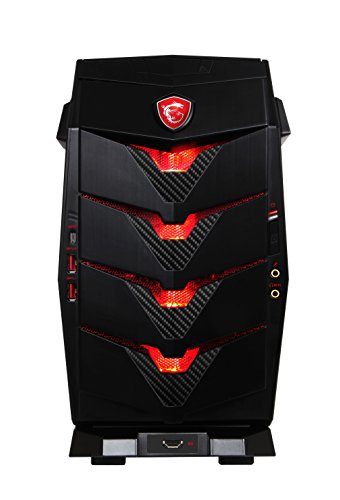 MSI Aegis X3 VR7RD-006DE Gaming-PC inkl. MSI Gaming Pack (Intel Core i7-7700K, Nvidia GeForce GTX1070 8GB, 2 x 8GB DDR4, 256GB SSD + 2TB HDD, Windows 10 Home) schwarz von MSI