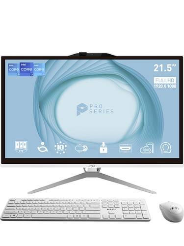 MSI All-in-One PC PRO AP222T 13M-220DE 54.6cm (21.5 Zoll) Full HD Intel® Core™ i3 i3-13100 8GB RA von MSI