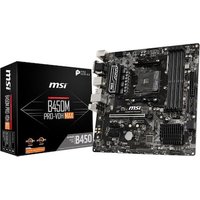 MSI B450M Pro-VDH Max mATX Mainboard Sockel AM4 M.2/DVI/HDMI/VGA von MSI