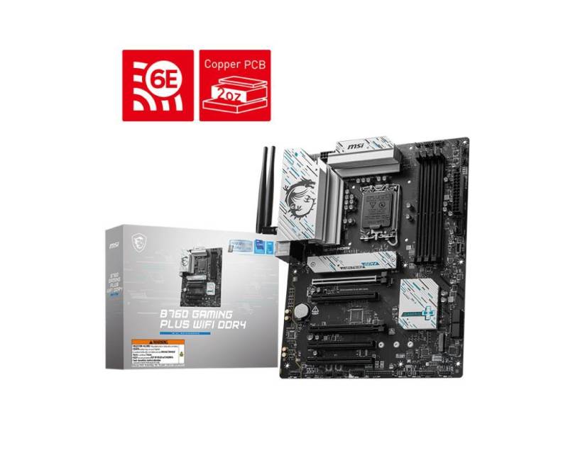 MSI B760 GAMING PLUS WIFI DDR4 von MSI