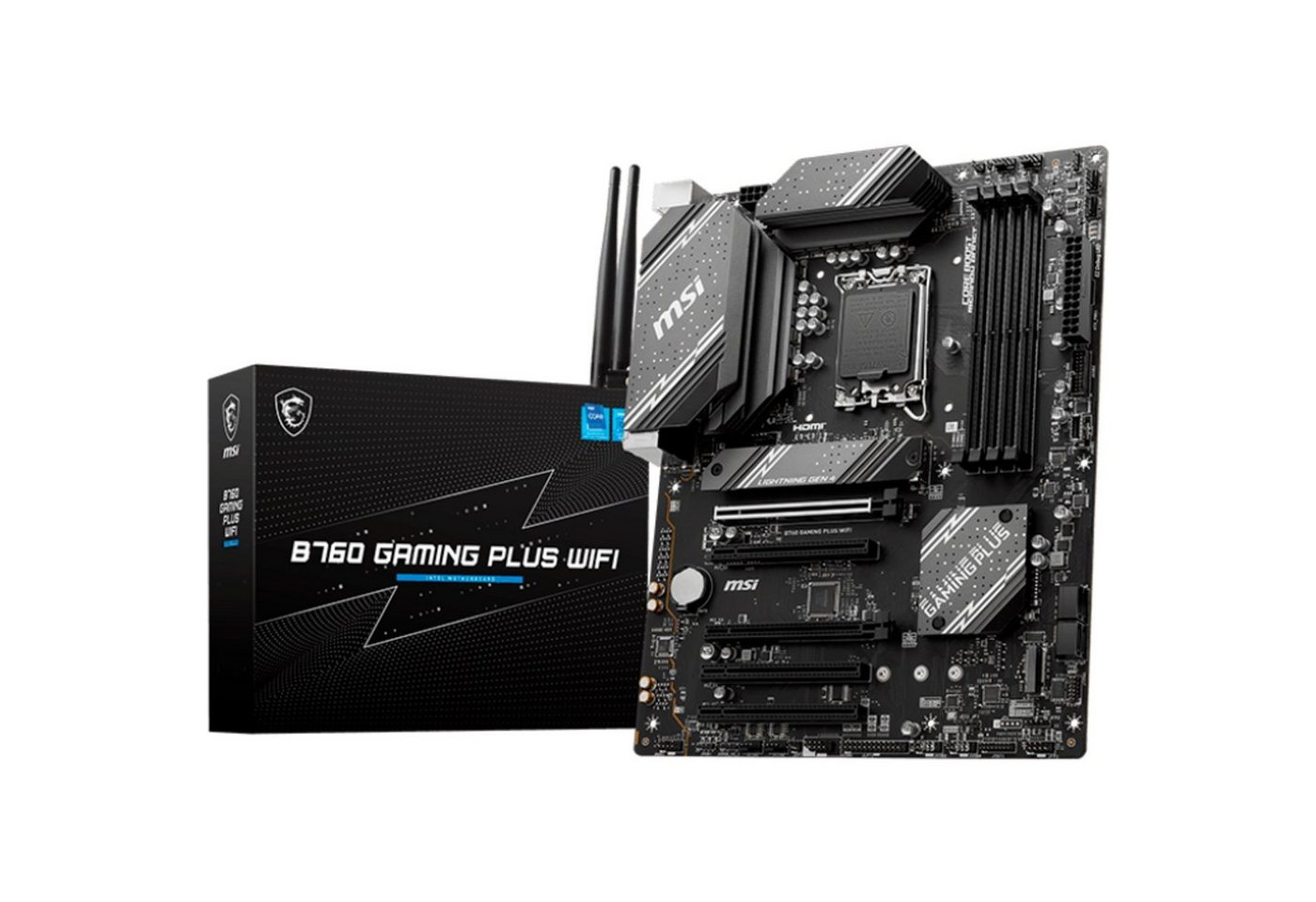MSI MSI B760 GAMING PLUS WIFI, Mainboard Mainboard MSI MSI B760 GAMING PLUS WIFI, Mainboard Mainboard von MSI