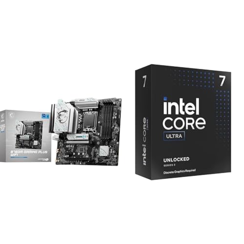 MSI B760M Gaming Plus WiFi Mainboard + Intel® Core™ Ultra 7 265KF Prozessoren 20 cores von MSI