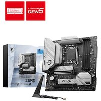 MSI B760M Project Zero mATX Mainboard Sockel 1700, WiFi6E von MSI