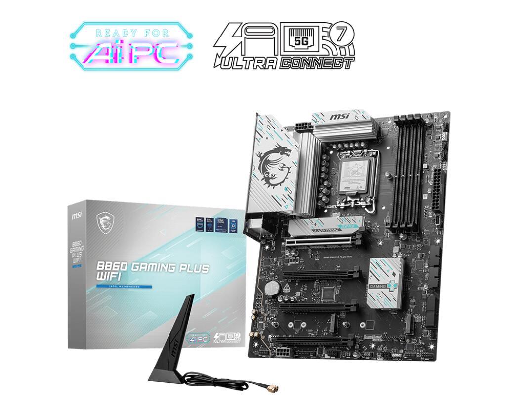 MSI B860 GAMING PLUS WIFI MSI B860 GAMING PLUS WIFI von MSI