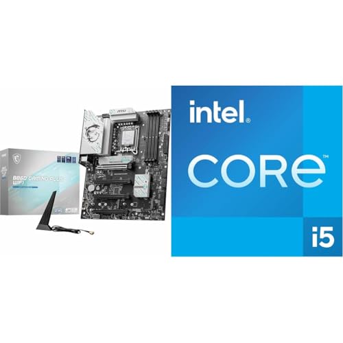 MSI B860 Gaming Plus WiFi Mainboard + Intel® Core™ i5-14600K Desktop Processor 14 cores von MSI