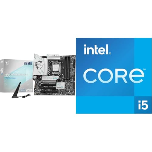 MSI B860M Gaming Plus WiFi Mainboard + Intel® Core™ i5-14600K Desktop Processor 14 cores von MSI