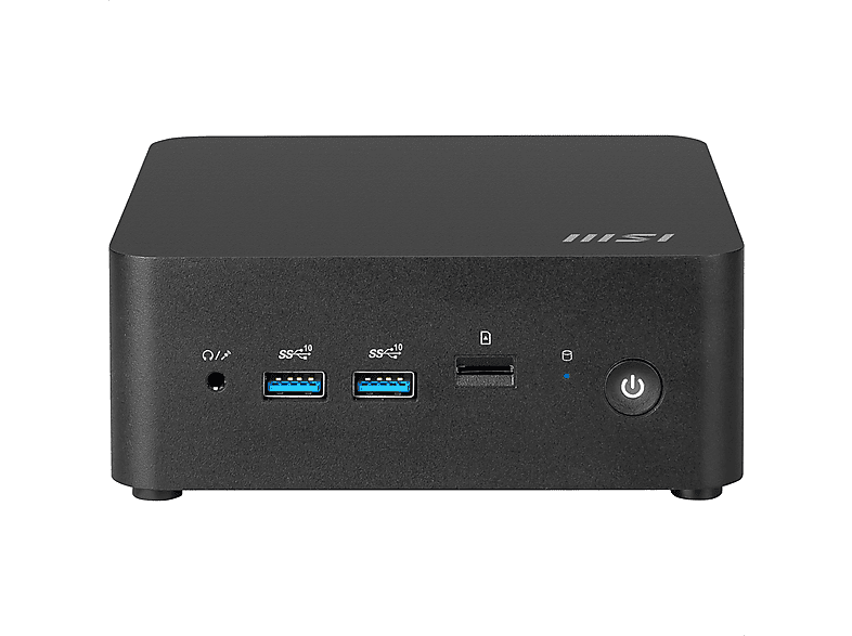 MSI CUBI NUC 1MG-213D, Mini PC mit Intel® Core™ 3 100U Prozessor, 8 GB RAM, 256 SSD UHD Graphics, Windows 11 Pro von MSI