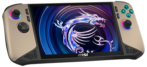 MSI Claw 8 AI+ Gaming Handheld, 8 Zoll FHD+ 120 Hz Display, Intel Core Ultra 7 Prozessor 258V, 32 GB RAM, 1 TB SSD, Intel Arc Grafik, Windows 11 Home, Schwarz/Sandstorm, A2VM-015 MSI Claw 8 AI+ Gaming Handheld, 8 Zoll FHD+ 120 Hz Display, Intel Core Ultra 7 Prozessor 258V, 32 GB RAM, 1 TB SSD, Intel Arc Grafik, Windows 11 Home, Schwarz/Sandstorm, A2VM-015 von MSI