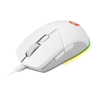 MSI Clutch GM11 Gaming Maus Weiß USB MSI Clutch GM11 Gaming Maus Weiß USB von MSI