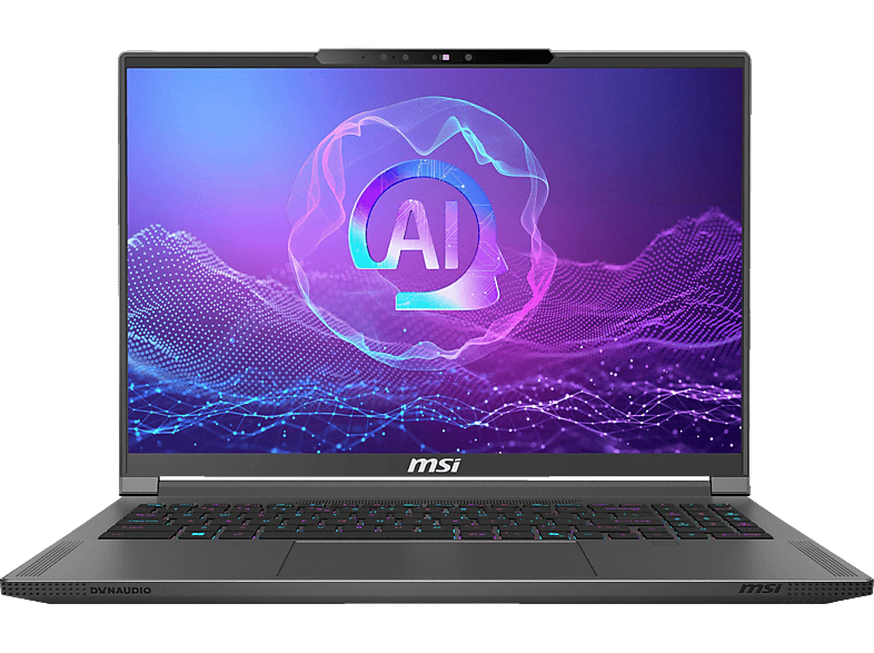 MSI Creator A16 AI+ A3HVGG-047, Copilot+ PC, Notebook, mit 16 Zoll Display, AMD Ryzen™ AI 9,365 Prozessor, 32 GB RAM, 1 TB SSD, NVIDIA GeForce RTX™ 4070, Lunar Grey, Windows 11 Pro von MSI