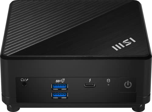 MSI Cubi 5 12M-001EU Desktop-PC CPU i7-1255U Intel UHD Graphics DDR4 16GB 512G M.2 PCIe SN540 Windows 11 Pro schwarz von MSI